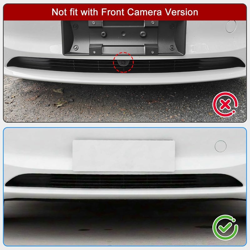 KUNIST Grille Mesh Inserts for New Tesla Model 3 Highland Front Air Inlet Vent Grille Cover Replacement for Tesla Model 3 2024 2025 Accessories (Not fit with Front Camera Version) - Image 2